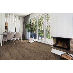 Mill Pointe Burton Walnut III Wood Plank Porcelain Tile Floor